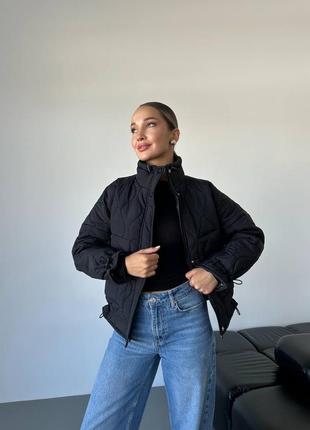 Куртка стеганая в стиле zara