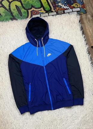 Оригинальная мужская куртка мастерка олимпийка nike windrunner