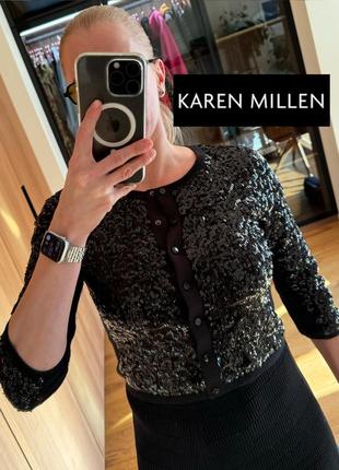 Кардиган в паетках от karen millen