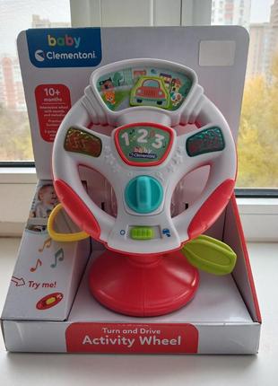 Іграшка на присосці clementoni activity wheel