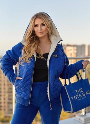 Стильний якісний і теплий прогулянковий костюм двійка10 фото