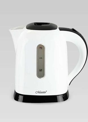 Электрочайник maestro - 1,5л белый