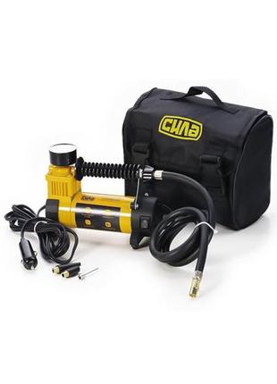 Миникомпрессор автомобильный сила - 12 в x 7 bar x 27 л/мин, однопоршневой