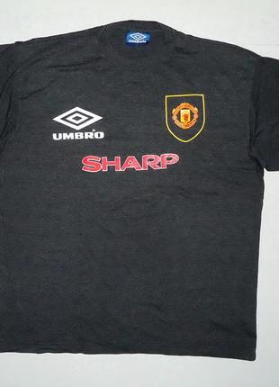 Футболка клубна umbro manchester united sharp cotton 1995-96 (xl)