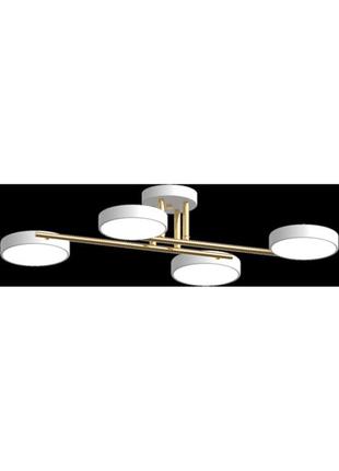 Люстра світлодіодна акрилова sirius b x13257/4 wt+fgd
