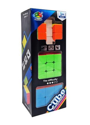 Логічна головоломка кубик рубіка 7861, 3 елементи