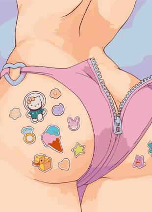 Картина за номерами "блискавка" 10089-ac 40х40 см