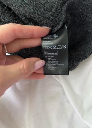 Оверсайз светр кольору графіт Sweats h&m2 фото