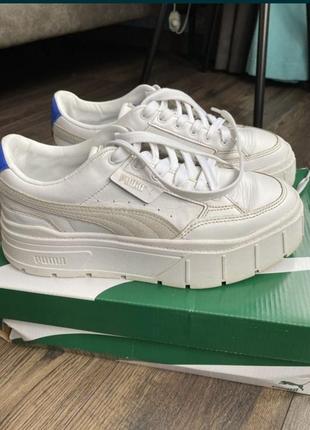 Сникерсы кроссовки puma Logo mayze stack wns оригиналы.