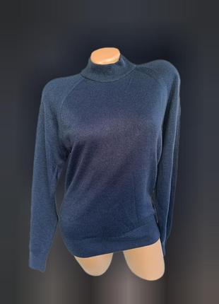 Синій жіночий светр