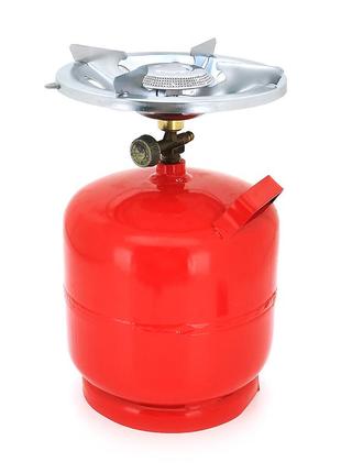 Металевий газовий балон intertool 8 л
