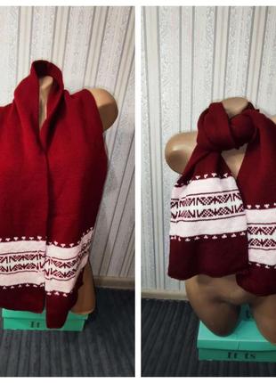 Замечательный теплый шарфик, имеет одну затяжку, в целом состояние нового, 
цена: 75 грн
