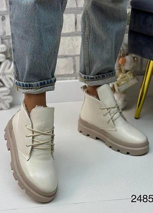 Женские зимние ботинки на меху натуралки 36-41