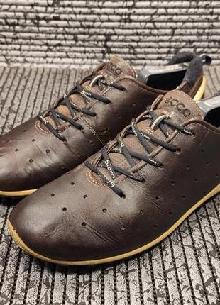 Кожаные кроссовки ecco Fjuel lite, оригинал, 44рр - 28.5-29см