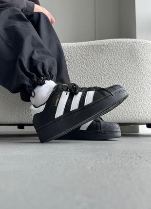 Жіночі кросівки adidas superstar xlg black 36 37