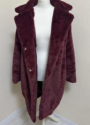 Шуба из искусственного меха