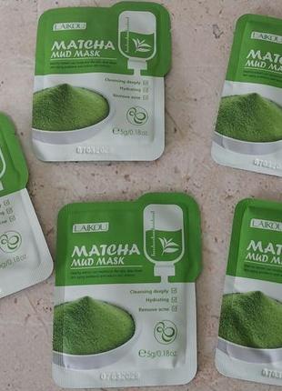 Корейская маска для лица laikou matcha