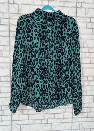 Рубашка в анималистичный принт