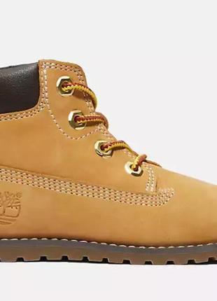 Детские демисезонные ботинки для мальчика timberland размер 27