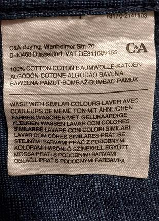 Якісна стильна брендова сорочка c&a 8