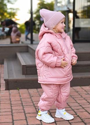 Зимовий костюм для дівчинки