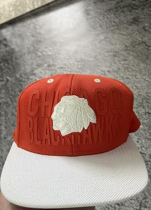 Chicago blackhawks nhl finish reebok vintage кепка с нереальным дизайном мешек хоккей