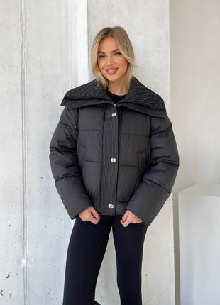 Жіночий зимовий пуховик жіноча зимова куртка зима s m l xl xxl накладений платіж післяплата