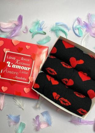 Бокс жіночих подарункових шкарпеток 36-41 на 6 пар|знижка|