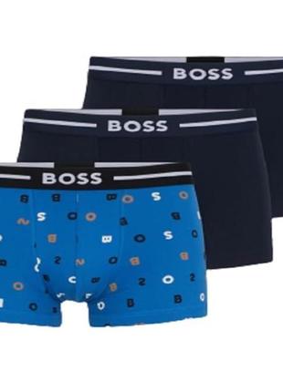 Набiр трусiв boss (3 шт) boxer/trunk