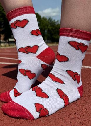 Шкарпетки жіночі високі 1 пара 36-41 р бавовняні|знижка|