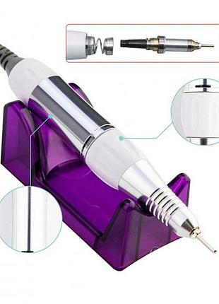 Фрезер для маникюра и педикюра drill pro nail drill, 30000 об/мин, фрезер для ногтей. цвет...