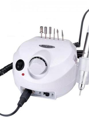 Фрезер для маникюра и педикюра drill pro nail drill, 30000 об/мин, фрезер для ногтей. цвет...