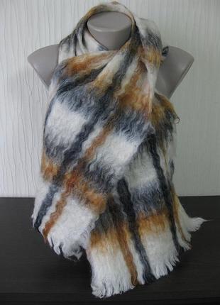 Шарф 100% мохер jacob club