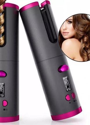 Плойка авто-бигуди для завивки волос, беспроводной ramindong hair curler. цвет: серый|знижка|