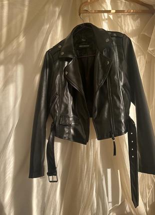 Куртка з еко шкіри