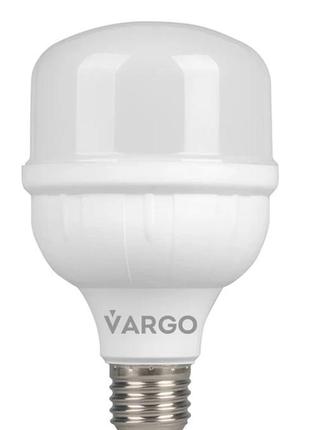 Led лампа 20w 220v 6500k e27 vargo  размер 80/136мм (v-111894)
