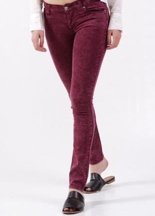 Женские джинсы cheap monday, терти, вытертые, вареные, варенки,джинсы,бордовые