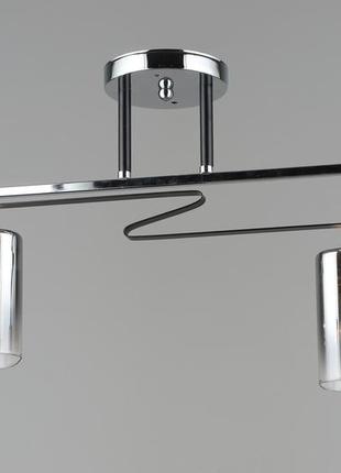 Люстра декоративна sirius b a4057/2 ch+bk на 2 плафони