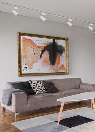 Трековий світлодіодний світильник feron al140  10w білий2 фото