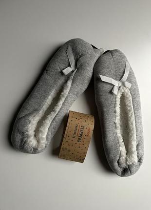 Капці шкарпетки ardene р. 39/40 устілка 26,5см (домашние тапочки)