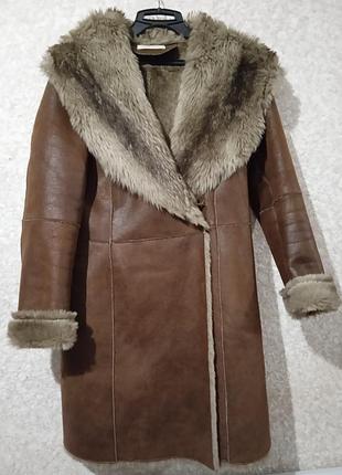 Дубленка женская искусственная