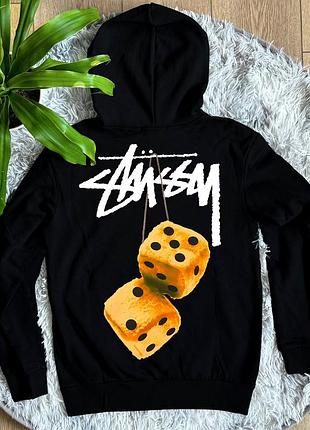 🔥 худи stussy yellow fuzzy dice 🔥