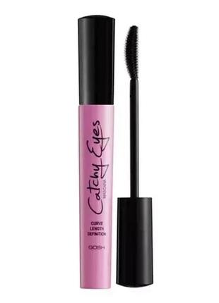 Gosh тушь для завивки catchy eyes mascara black