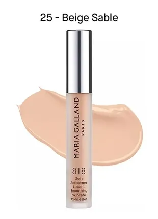 Разглаживающий консилер уф-фильтр maria galland 818 smoothing skincare concealer 25 beige sable
