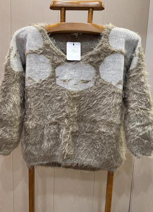 Свитер пушистый в наличии 21. 6