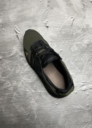 Кросівки літні сітка adidas олива3 фото
