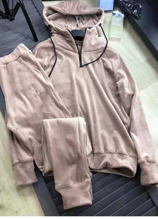 Костюм велюр на флісі