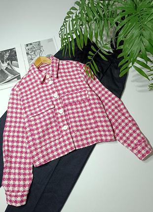 Рубашка твидовая