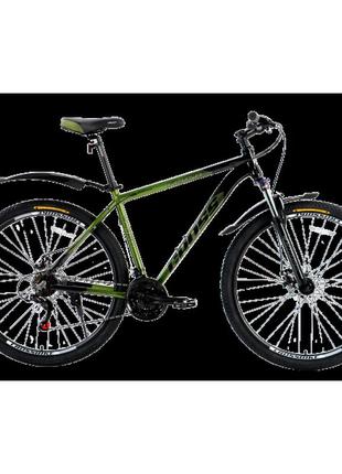 Cross велосипед cross flash 2024 29" 19.5" зеленый-черный