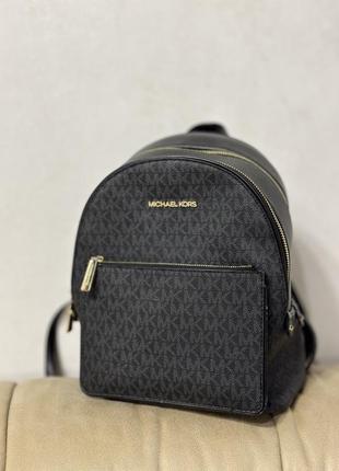 Рюкзак сірий michael kors medium5 фото